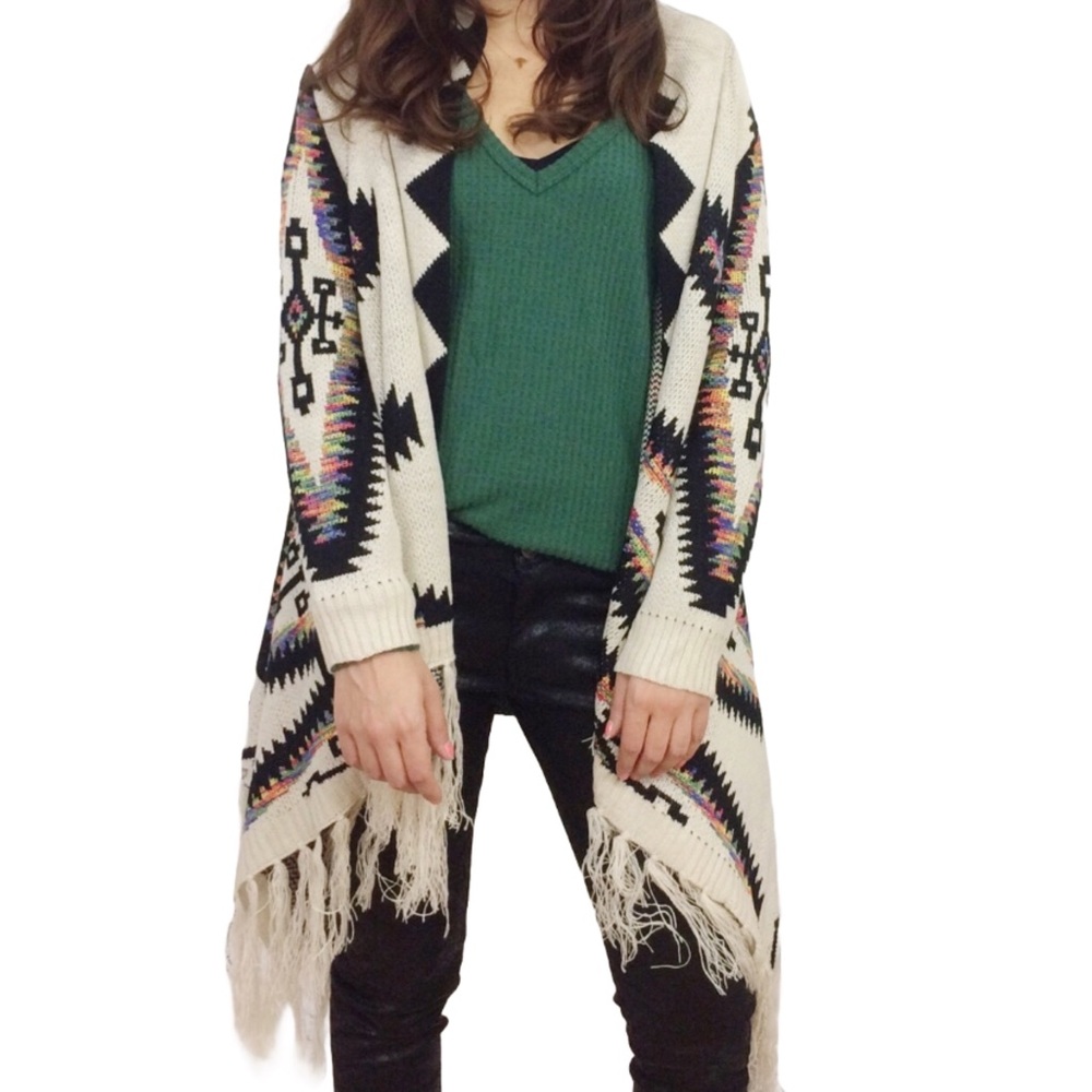 Colorful Knit Sweater - Picture 3 of 8